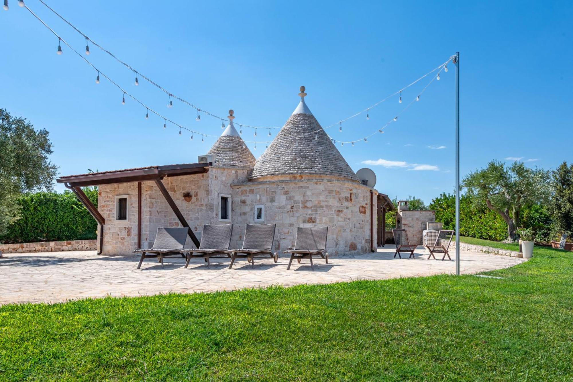 הוילה קסטלאנה גרוטה Trulli Relais מראה חיצוני תמונה