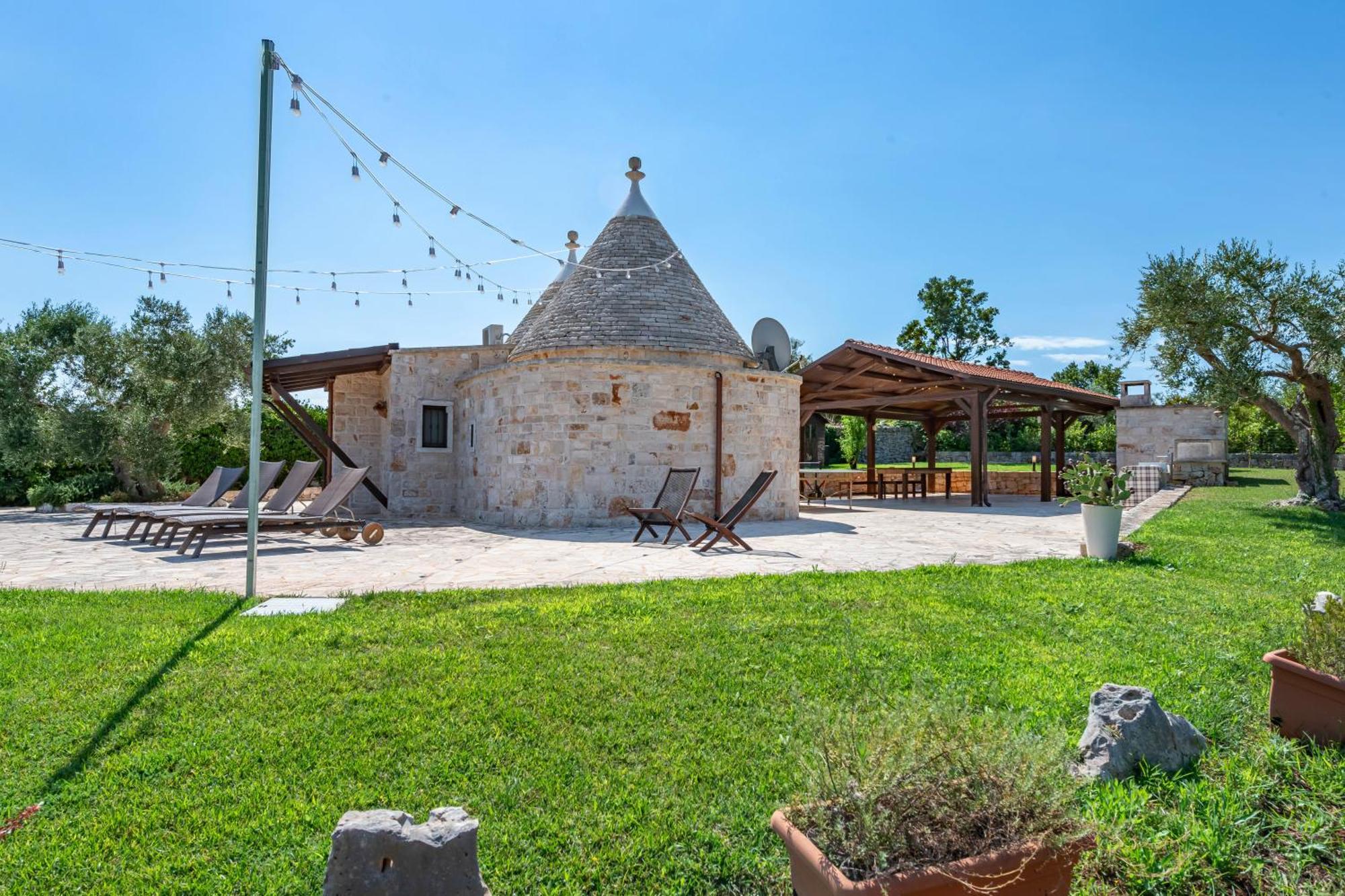 הוילה קסטלאנה גרוטה Trulli Relais מראה חיצוני תמונה